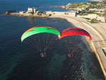  Thrust HP & Vista HP Paramotoring over Ceasarea beach Isral